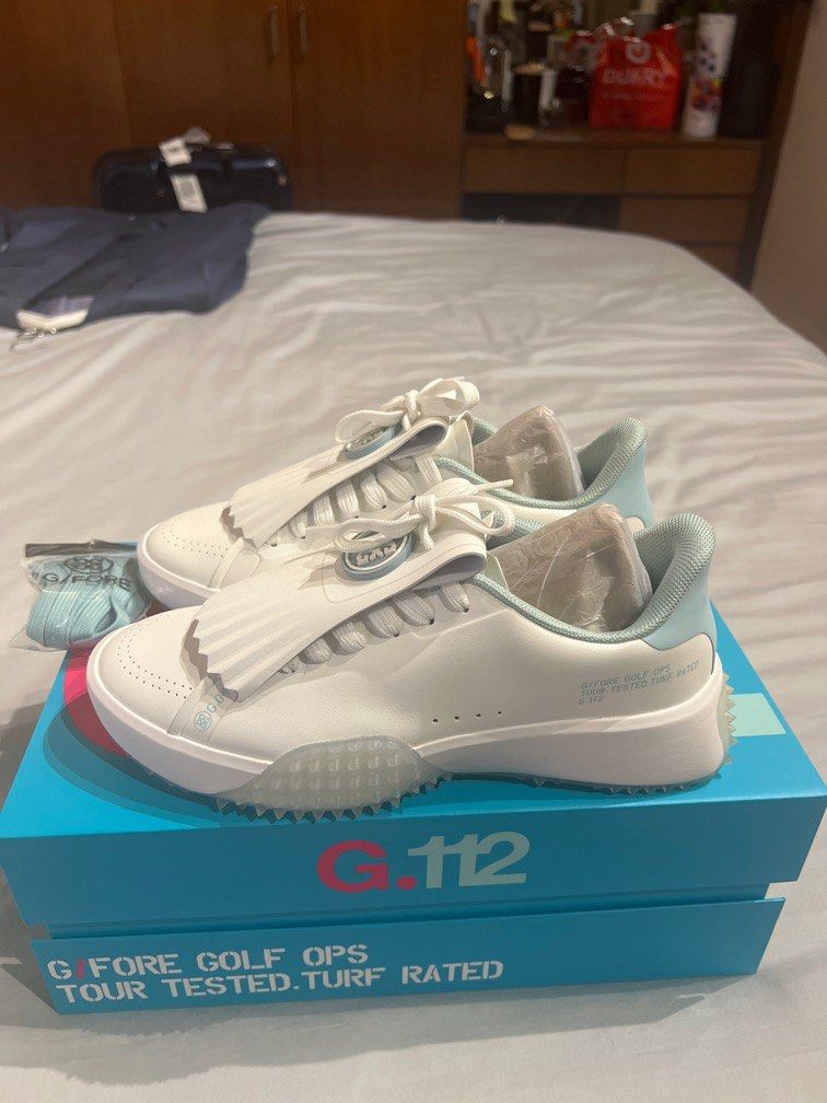 GFORE LADIES LEATHER KILTIE G.112 GOLF SHOES
