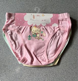 5 Pcs Set Low-Waist Antibacterial Cotton Panties (Ladies. Girls