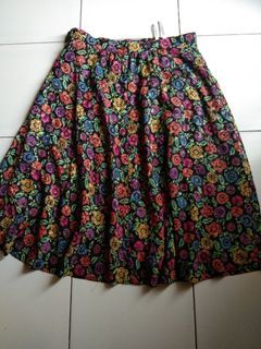 Givechy Floral Skirt