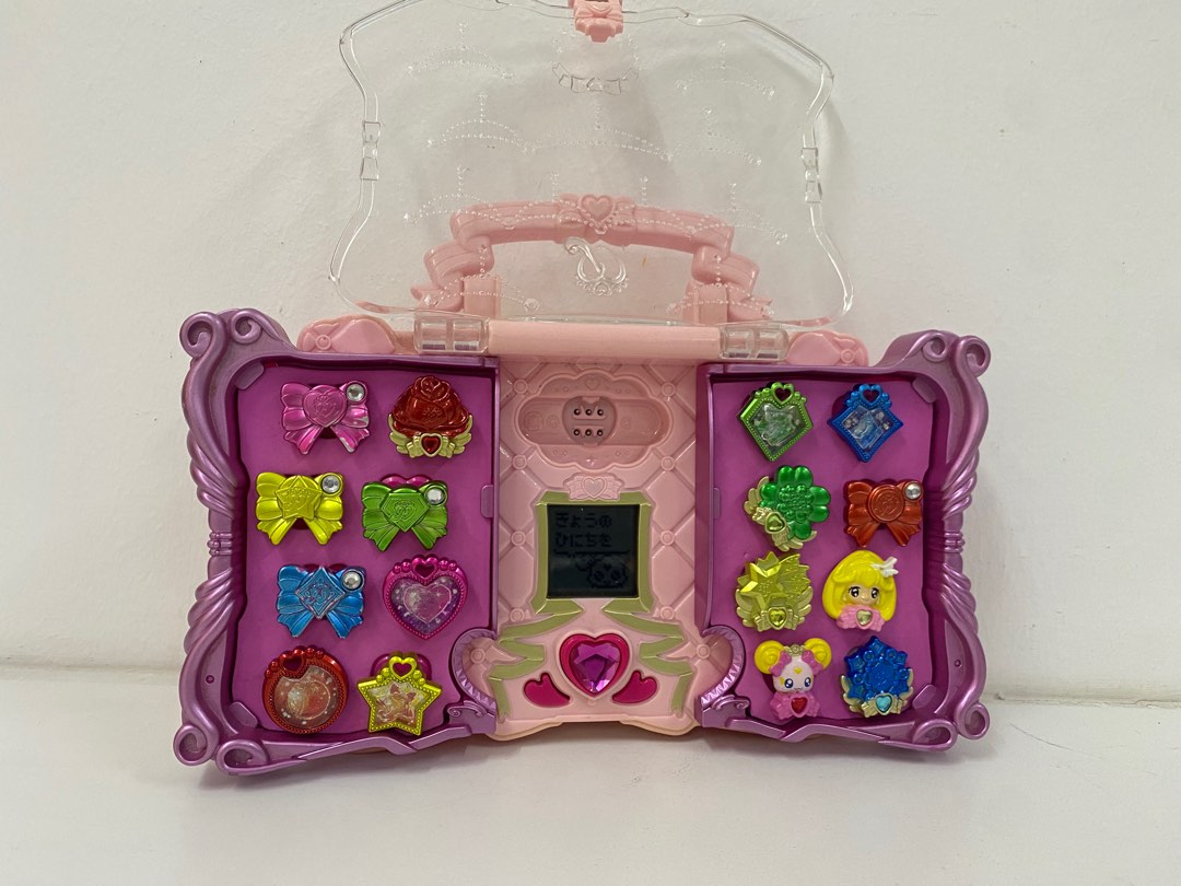 Glitter Force Smile Precure Toy Set Chest Charm Decor, Hobbies & Toys