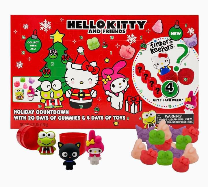 Hello Kitty And Friends Holiday Countdown Advent Calendar