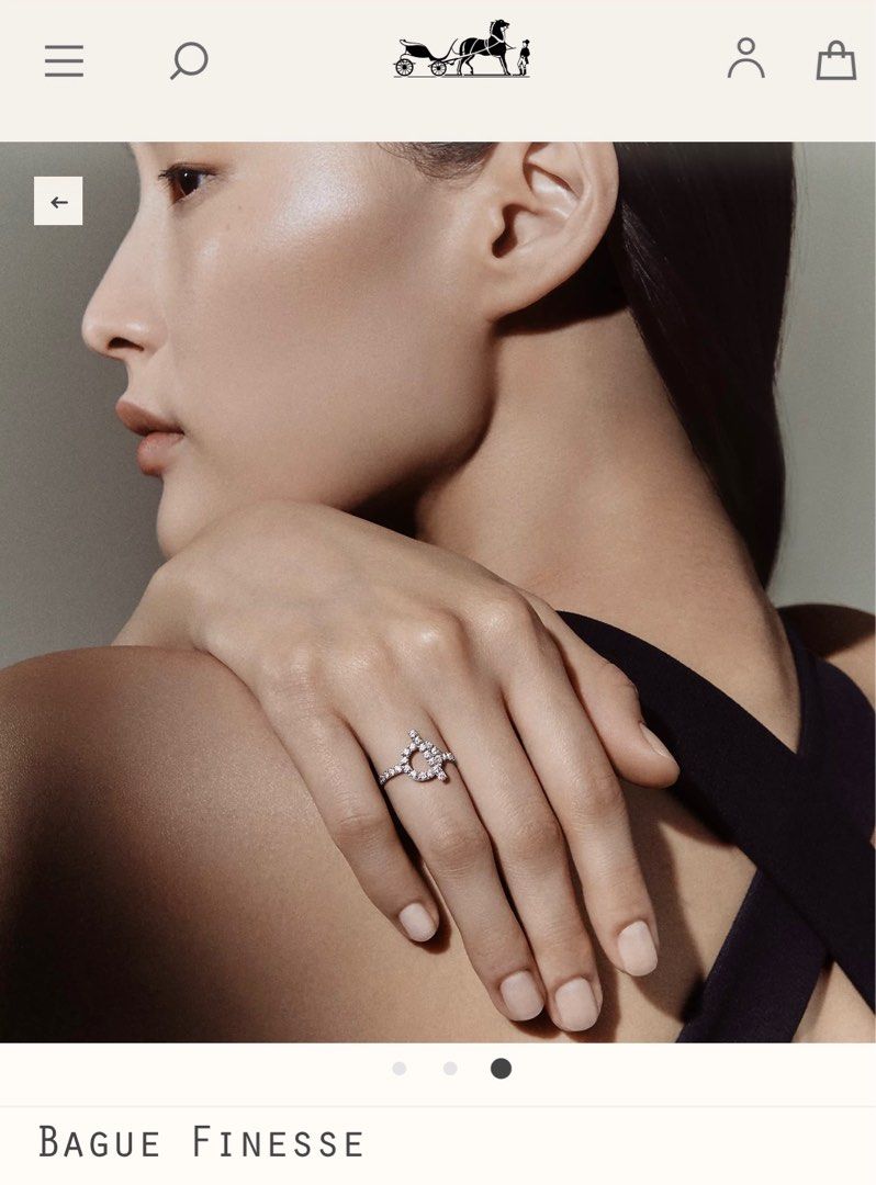 Hermes finesse clearance ring