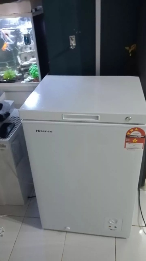 HISENSE SUPER FREEZE CHEST FREEZER 128L, TV & Home Appliances, Kitchen