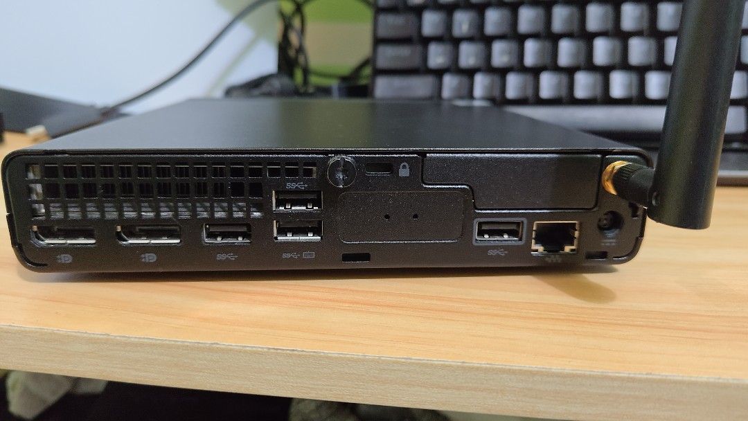 Hp Prodesk 10th Gen i5 8GB Ram 256G Micro Computer (Category: Desktops) located in Makati City. Submitted by john1215cruz (Listing ID 1265551206, Image 2). Description: Read First Pwede natin Upgrade ADD 2000 Pesos (16GB Ram, 2x 512GB SSD Nvme) Hp Prodesk 10th Gen Intel Core i5 8GB Ram 256GB SSD Nvme Windows 10 Pro 64bit 2x DisplayPort Wifi and Bluetooth Ready With Antenna Inclusions Unit and Power Adapter Free DP Cable Issue: Front Cover may mal