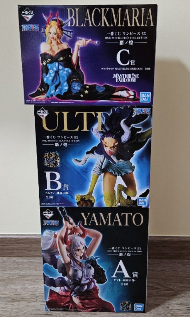 ONE PIECE BLACK MARIA & ULTI フィギュアセット