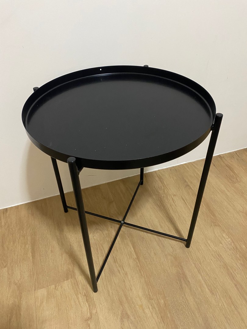 IKEA GLADOM side table, Furniture & Home Living, Furniture, Tables & Sets on Carousell