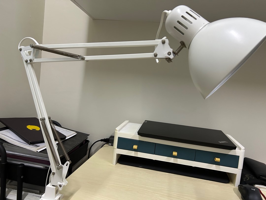 IKEA Tertial (with two bulbs), Furniture & Home Living, Lighting & Fans