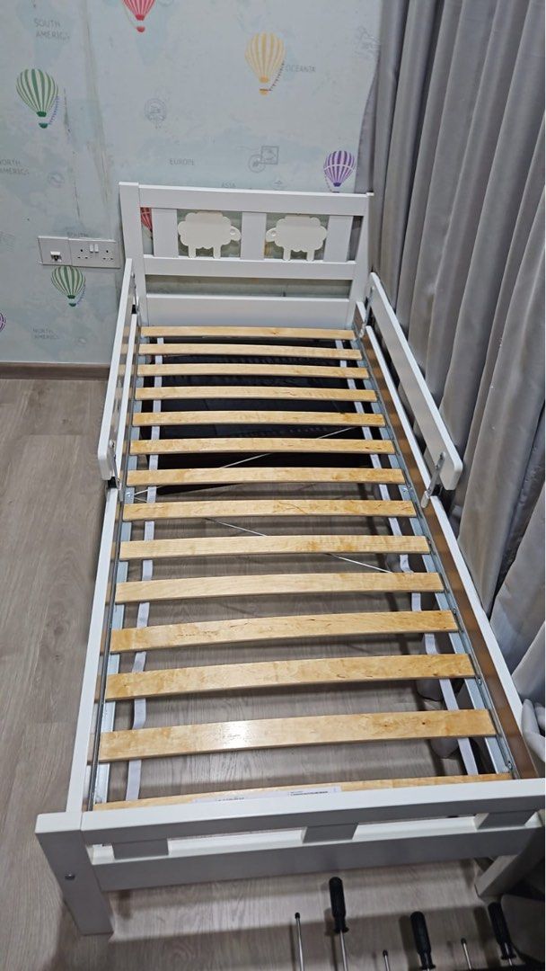 Ikea toddler Kritter bed frame, Furniture & Home Living, Furniture, Bed