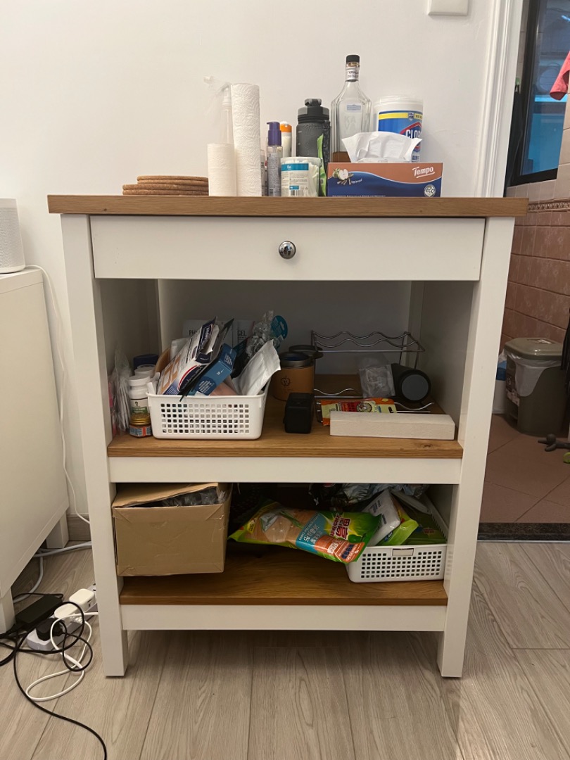 IKEA Tornviken Kitchen Island Counter Table, 傢俬＆家居, 傢俬, 桌子 Carousell