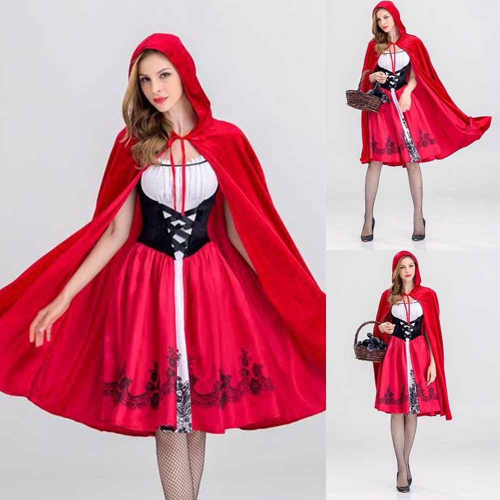 strapless open back dress Mommy and Me Little Red Riding Hood Costumes  Party Expert