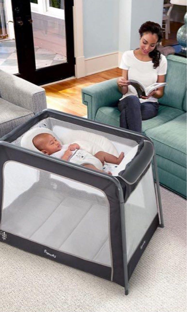 Ingenuity travel playpen, Babies & Kids, Baby Nursery & Kids Furniture