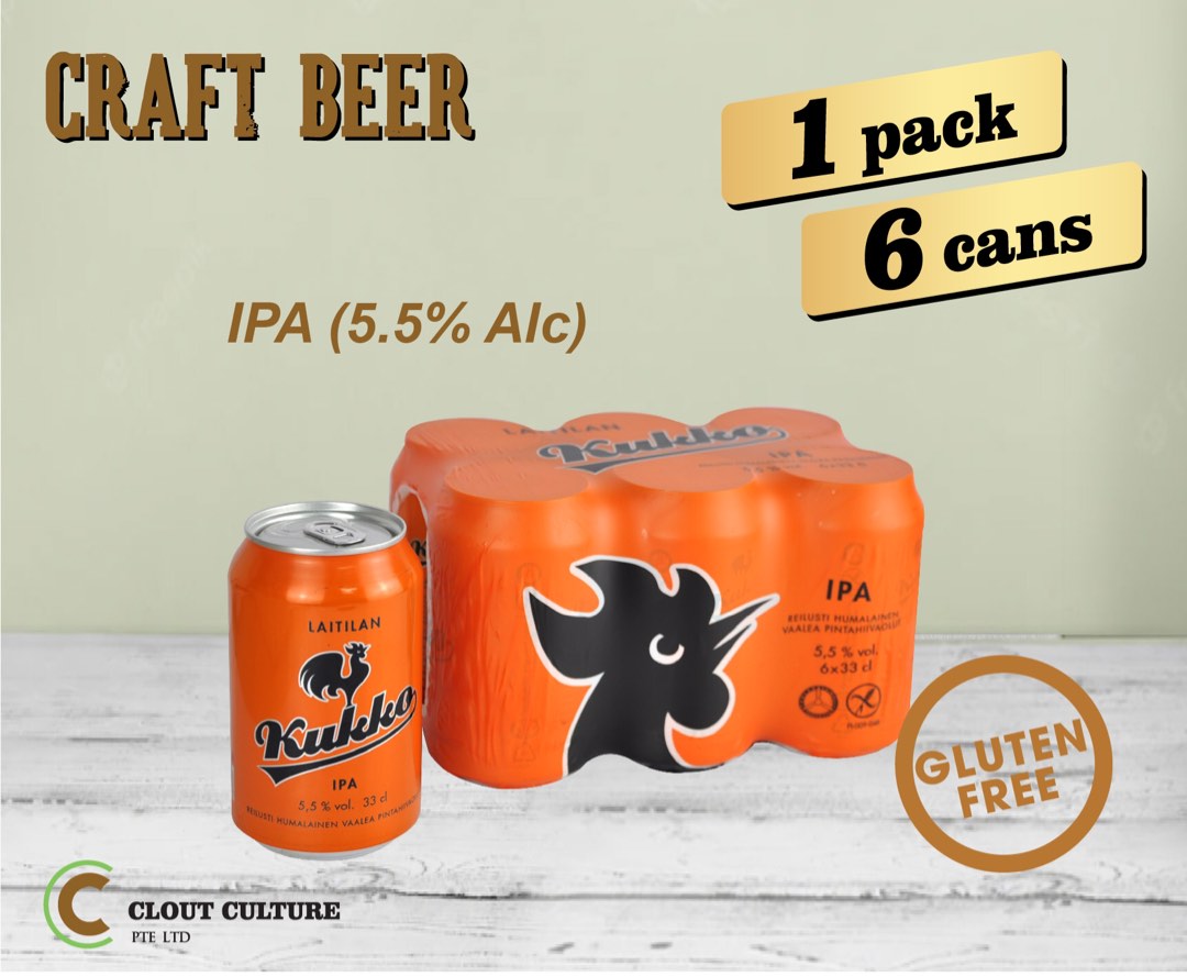 IPA Gluten Free, Food & Drinks, Beverages on Carousell