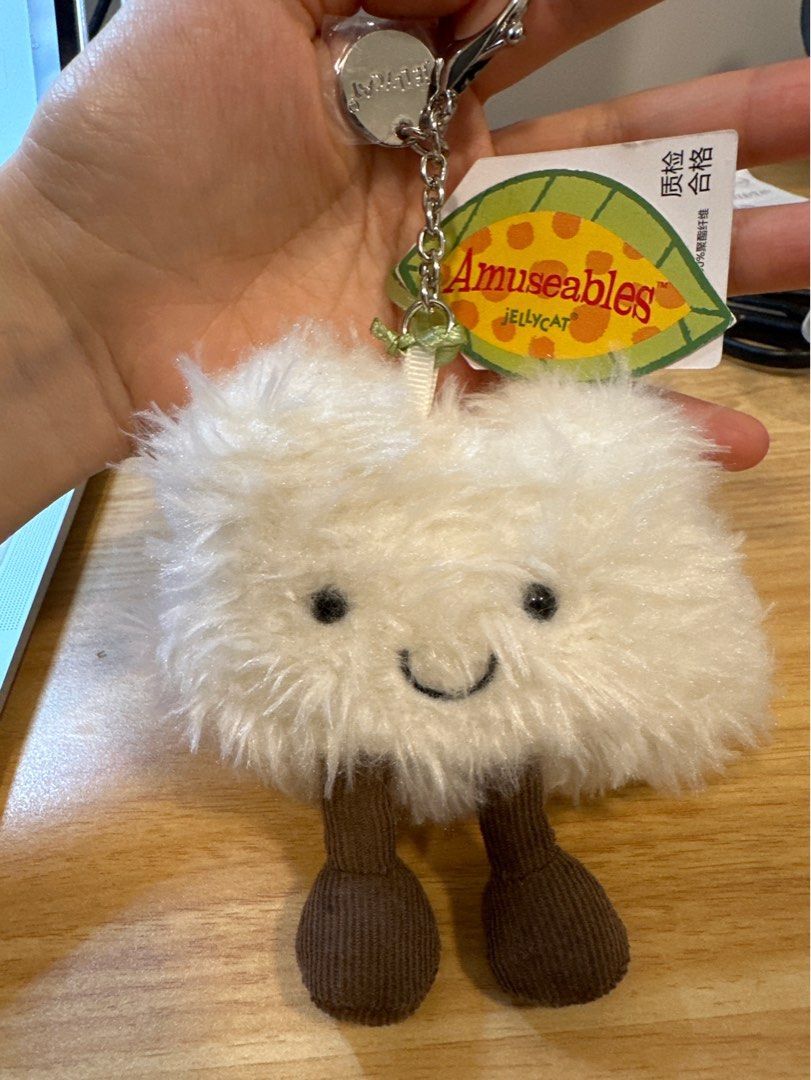 Jellycat Cloud Keychain Rare&Retired, Hobbies & Toys, Toys & Games on