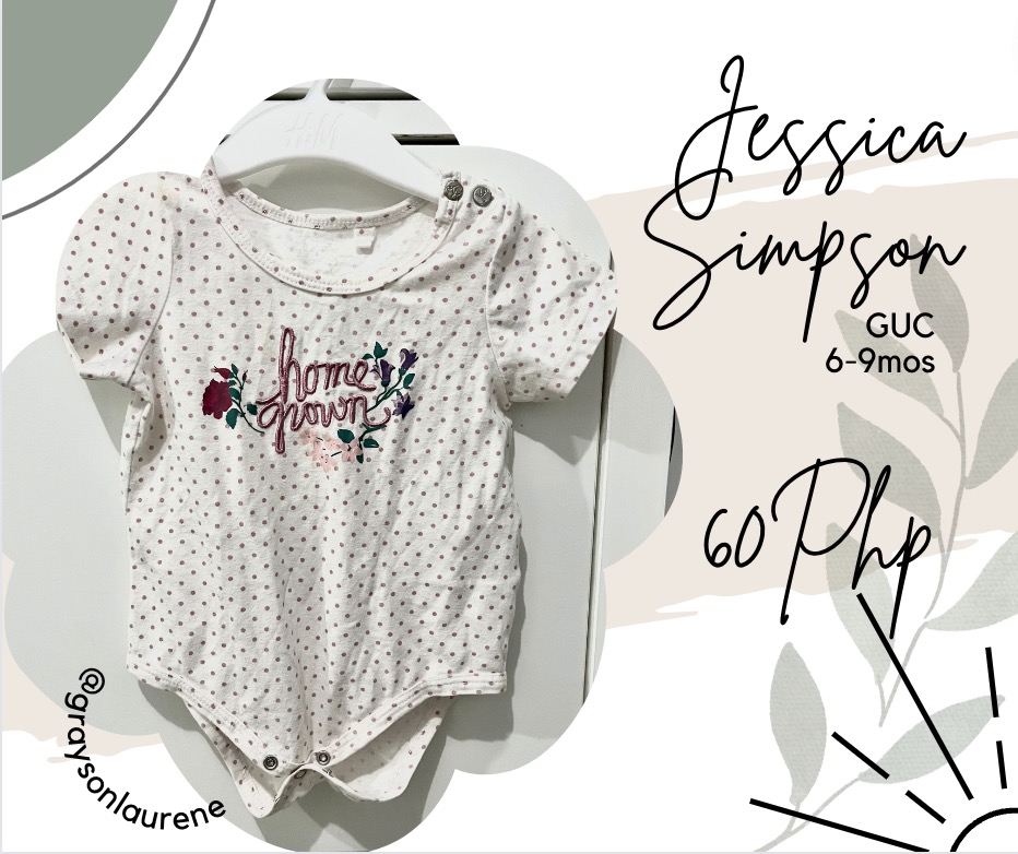 Jessica Simpson Onesie 6 9mos Babies Kids Babies Kids