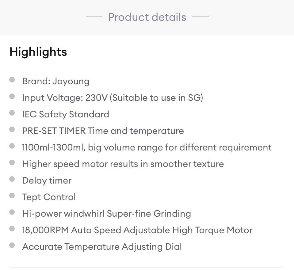 JOYOUNG DJ13EQ8 9001300ml Soy Milk Maker, TV & Home Appliances