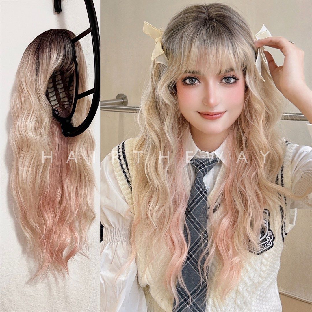 Platinum blonde deals wig cosplay
