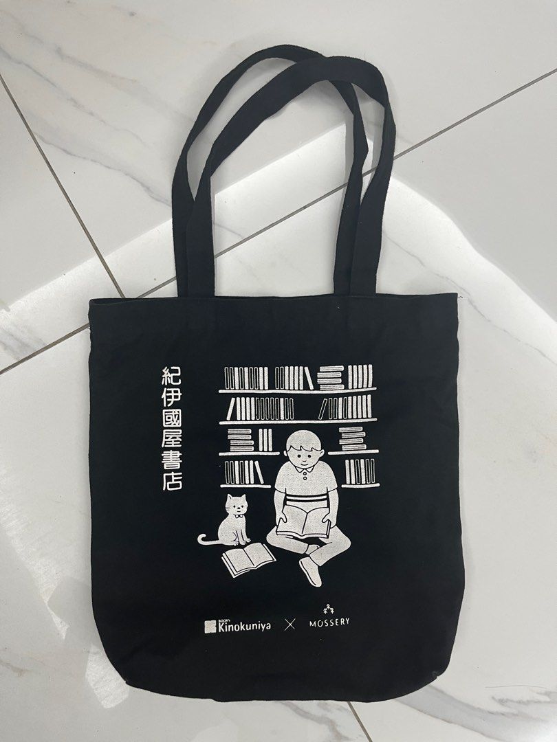 Kinokuniya Mossery Tote bag, Women's Fashion, Bags & Wallets, Tote Bags