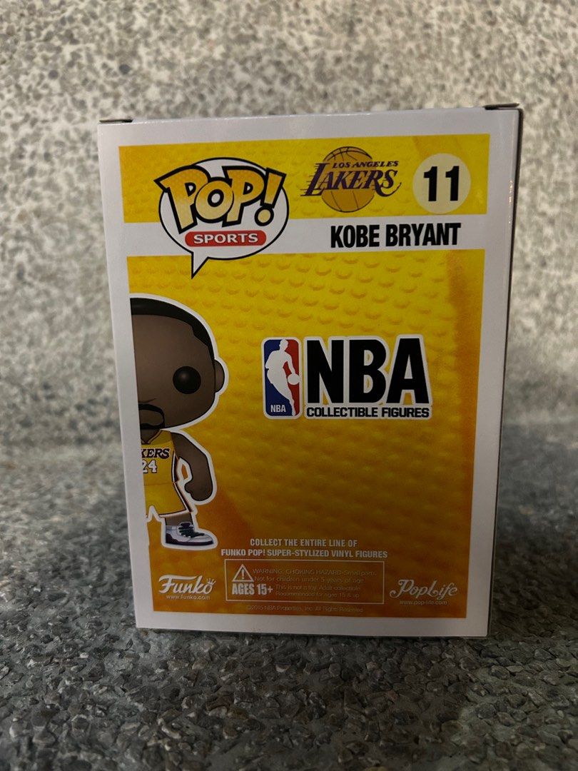 Funko Pop Kobe Bryant Collectible Vinyl Figure Yellow #11