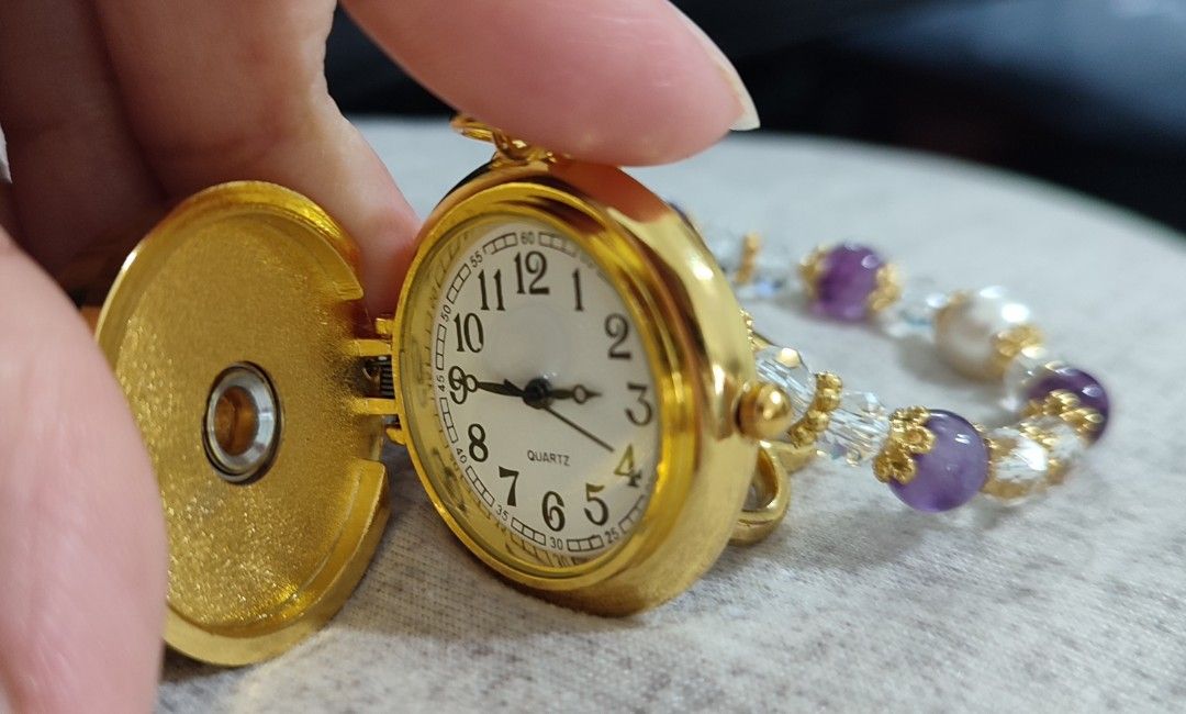 Purple on sale pocket watch