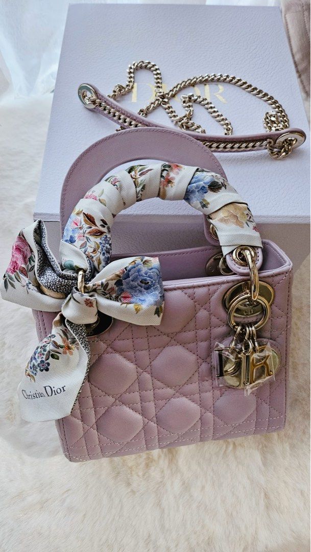 Christian dior mini new arrivals lady dior bag