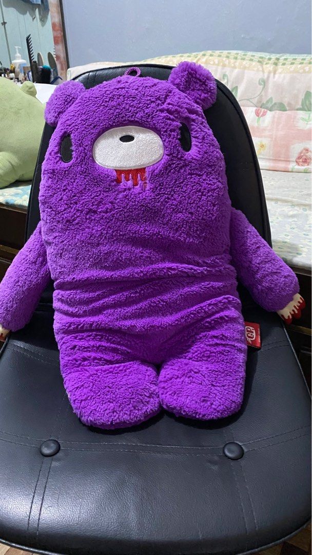 Large Gloomy bears (Category: Plushies & Soft Toys) located in Paranaque City. Submitted by jea_fel (Listing ID 1265665593, Image 3). Description: Large Gloomy Bears for let go! Discount if bundled Pink SOLD Purple 650 Loc BF Parañaque Gcash or paypal payment only.