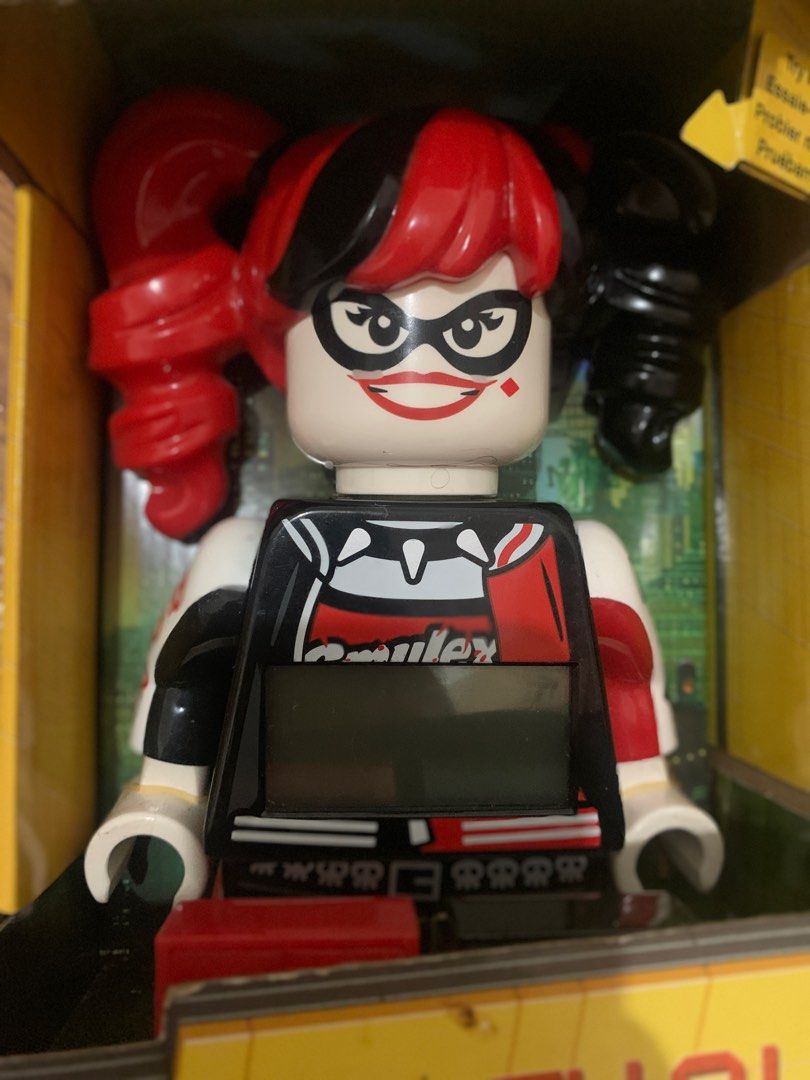 LEGO HARLEY QUINN ALARM CLOCK Toys Collectibles Mainan di