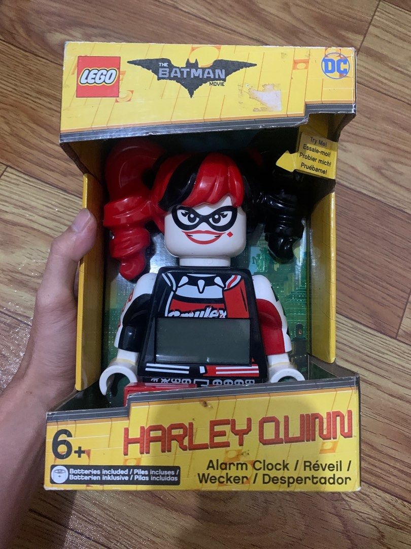 Lego harley quinn sale alarm clock