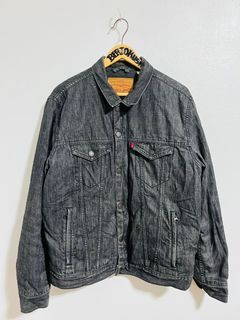 Levis denim jacket/puffer jacket