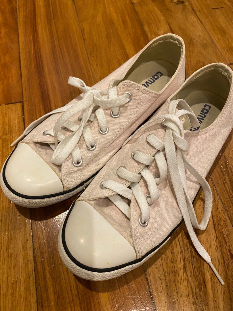 Light pink converse shop womens