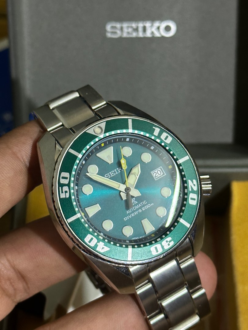 LNIB Seiko Hulk Green Jade Sumo JDM SZSC004 MADE IN JAPAN Full set