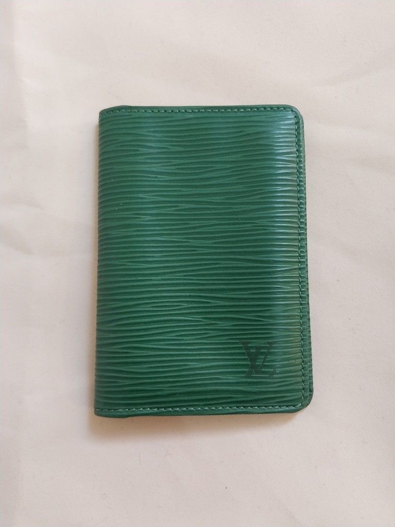 Vintage ID Card Holder Epi Leather