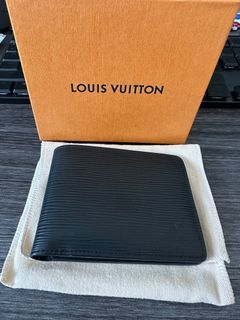 LOUIS VUITTON MULTIPLE Wallet Monogram Grey Titanium Canvas Rare LV 👀👀  $195.00 - PicClick
