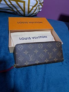 Louis Vuitton Wallet Purse Long Wallet Epi Red Woman unisex Authentic Used  Y6834