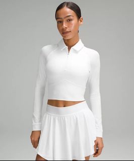 Lululemon Half-Zip Long-Sleeve Polo Shirt