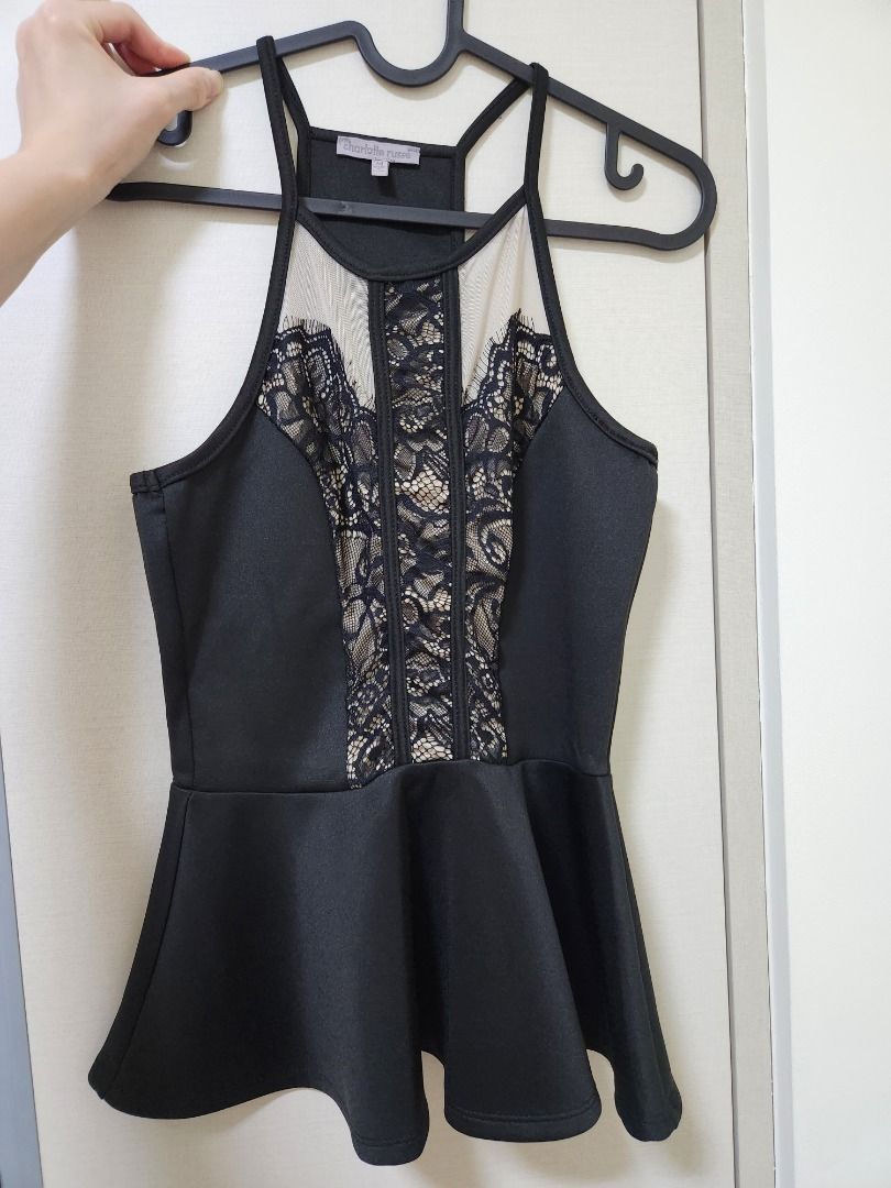 Charlotte russe sale peplum top