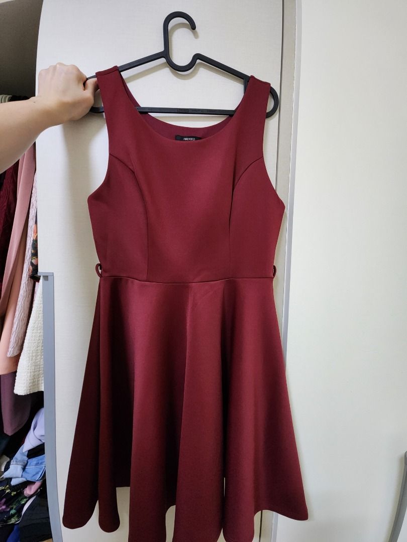Red casual dress forever new arrivals 21