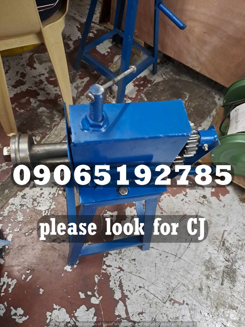 Manual Hand groover, Commercial & Industrial, Construction Tools ...