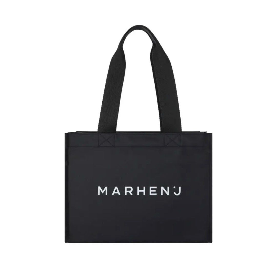 Marhen J Rico Grand All Black Tote Bag