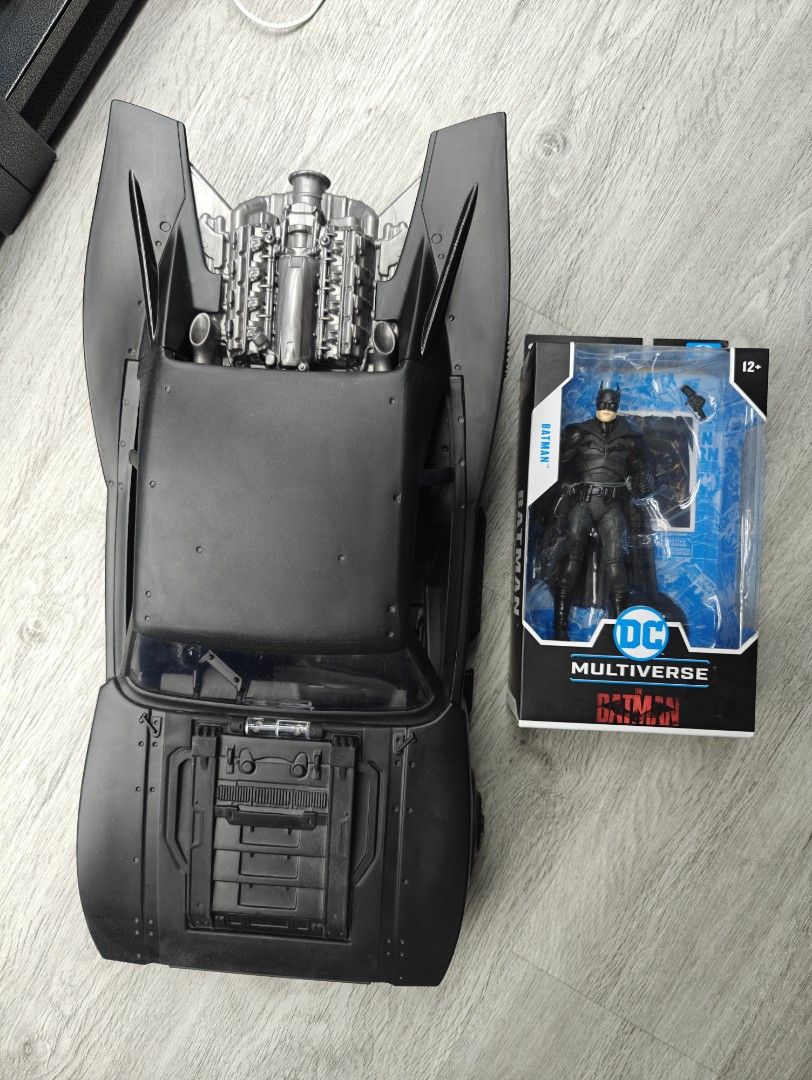 Mcfarlane the Batman+ batmobile, Hobbies & Toys, Toys & Games on Carousell