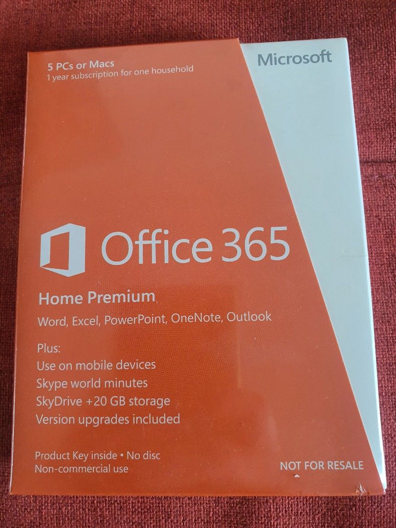 Microsoft Office 365 Home Premium, Computers & Tech, Parts ...