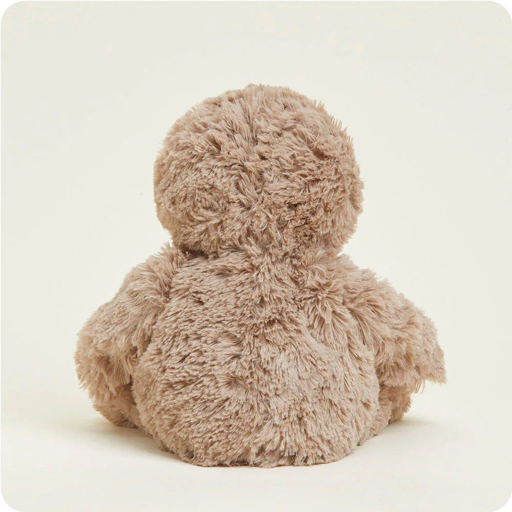 Heated Sloth Plush: A soft plush toy with a microwavable pouch for warmth.