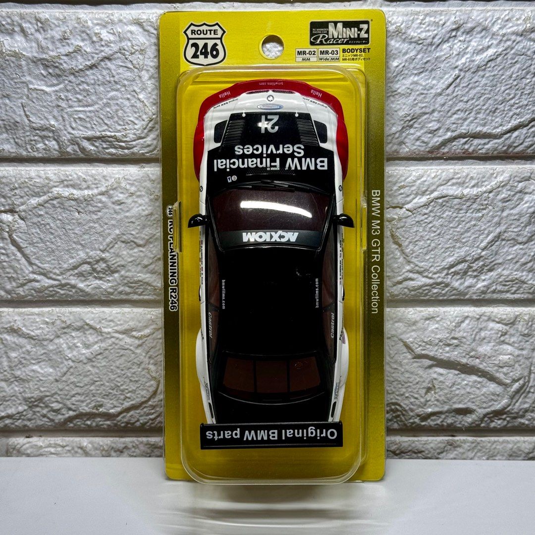 mini-z R246 BMW M3 GTR, 興趣及遊戲, 玩具& 遊戲類- Carousell