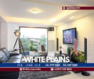 Modern Residential House in White Plains Subdivision, Quezon City for Sale