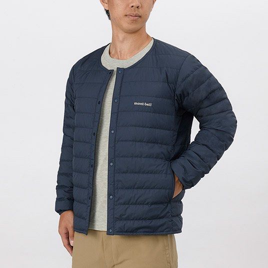 Montbell superior down round neck jacket shop