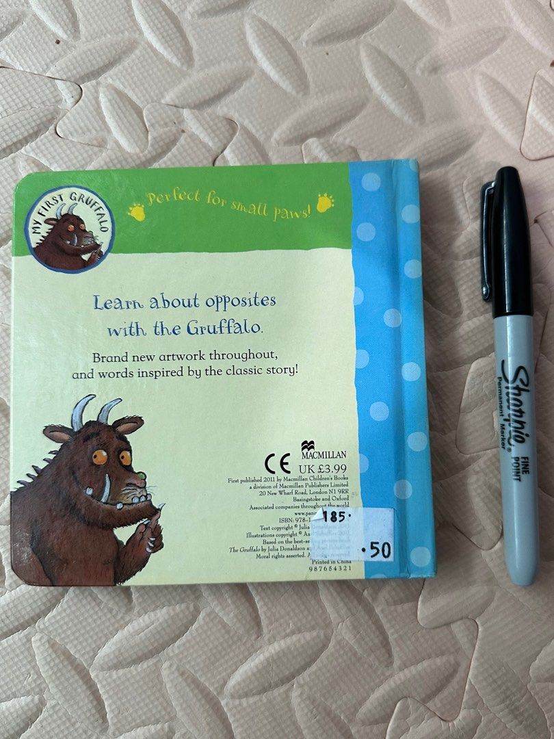 Book Reviews for My First Gruffalo: Opposites By Julia Donaldson