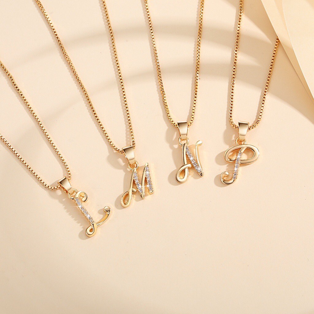 Swarovski discount alphabet pendant