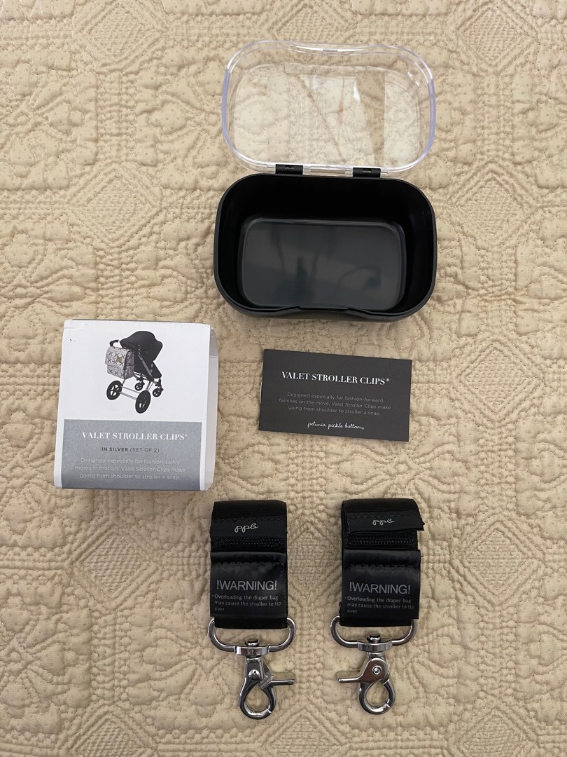 Valet hotsell stroller clips