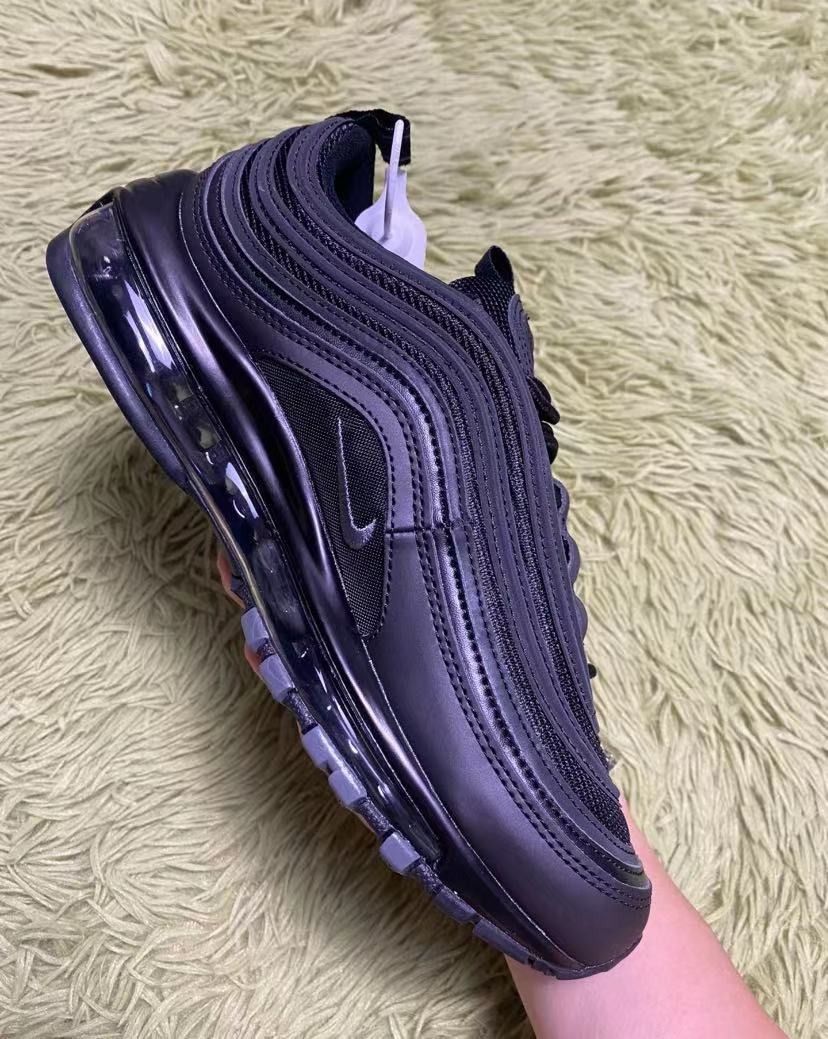 Nike air max 97 black and purple clearance
