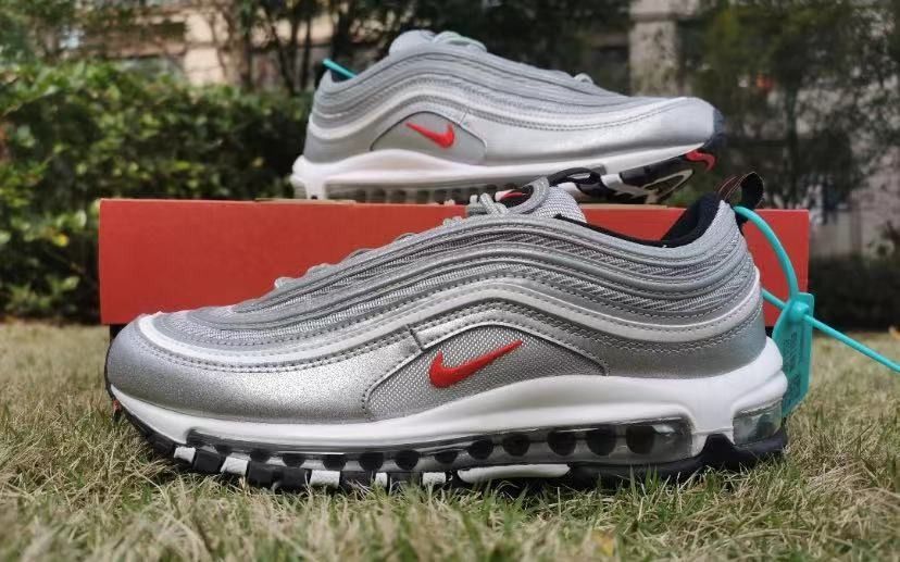 Nike Air Max 97 silver bullet 2002 version Men s Fashion