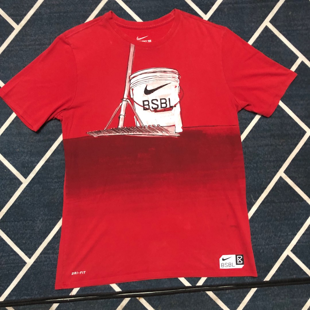 nike baseball style shirt